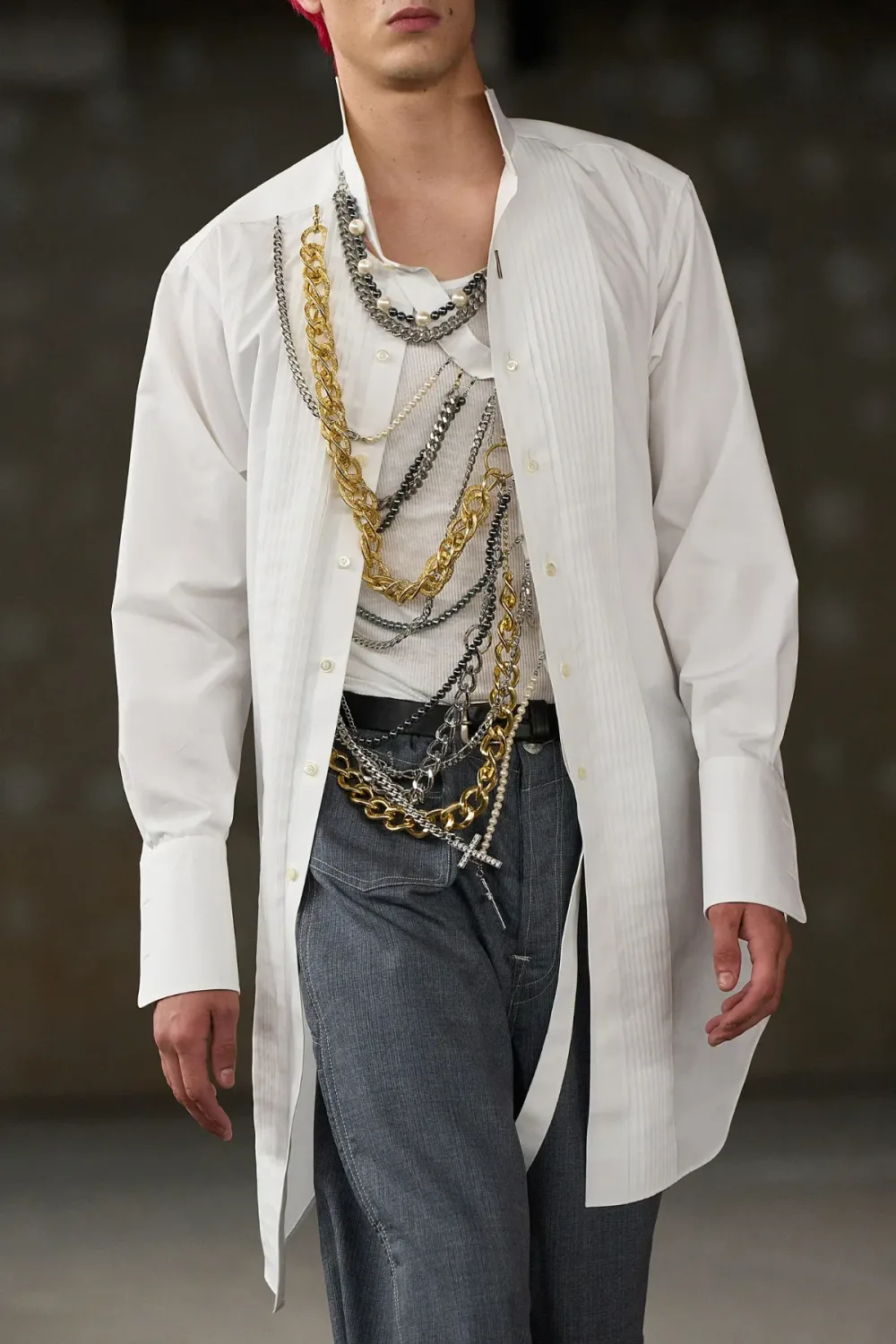 ジュンヤワタナベマン 2026年春夏 LOOK 24 / VIEW 3