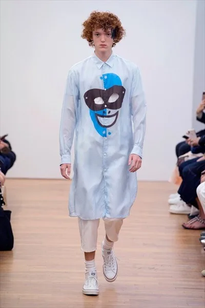 コムデギャルソンシャツ 2019春夏 LOOK 9