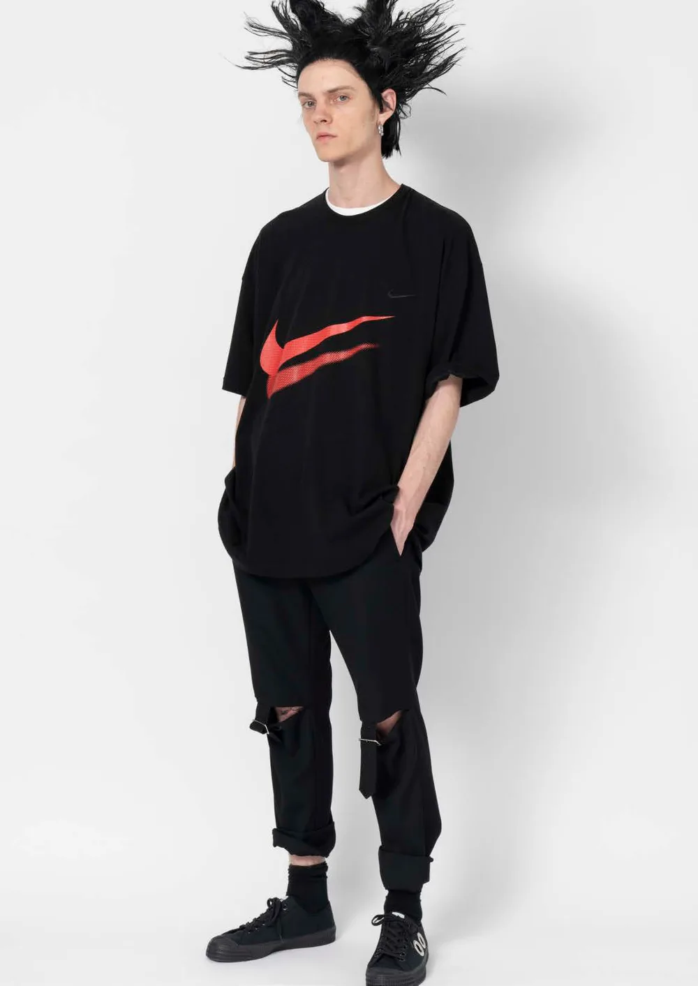 ブラックコムデギャルソン 2023年秋冬 LOOK 16