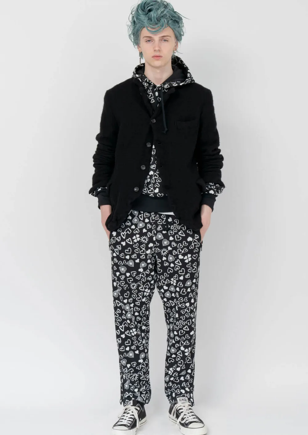 ブラックコムデギャルソン 2022年秋冬 LOOK 25
