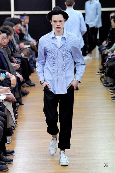 コムデギャルソンシャツ 2014秋冬 LOOK 36