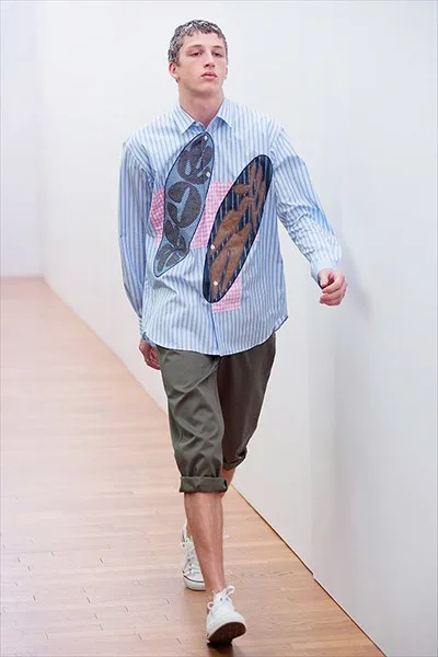コムデギャルソンシャツ 2017秋冬 LOOK 20