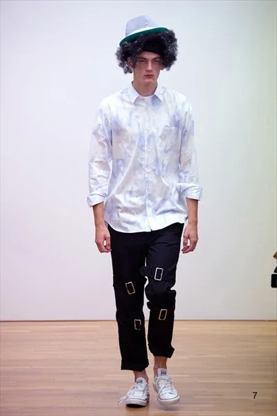 コムデギャルソンシャツ 2016春夏 LOOK 7