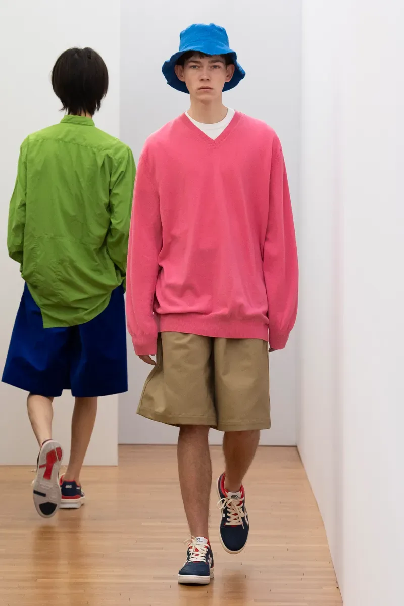 コムデギャルソンシャツ 2023年秋冬 LOOK 10