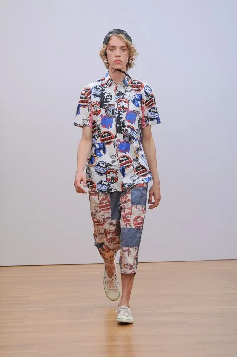 コムデギャルソンシャツ 2013春夏 LOOK 16