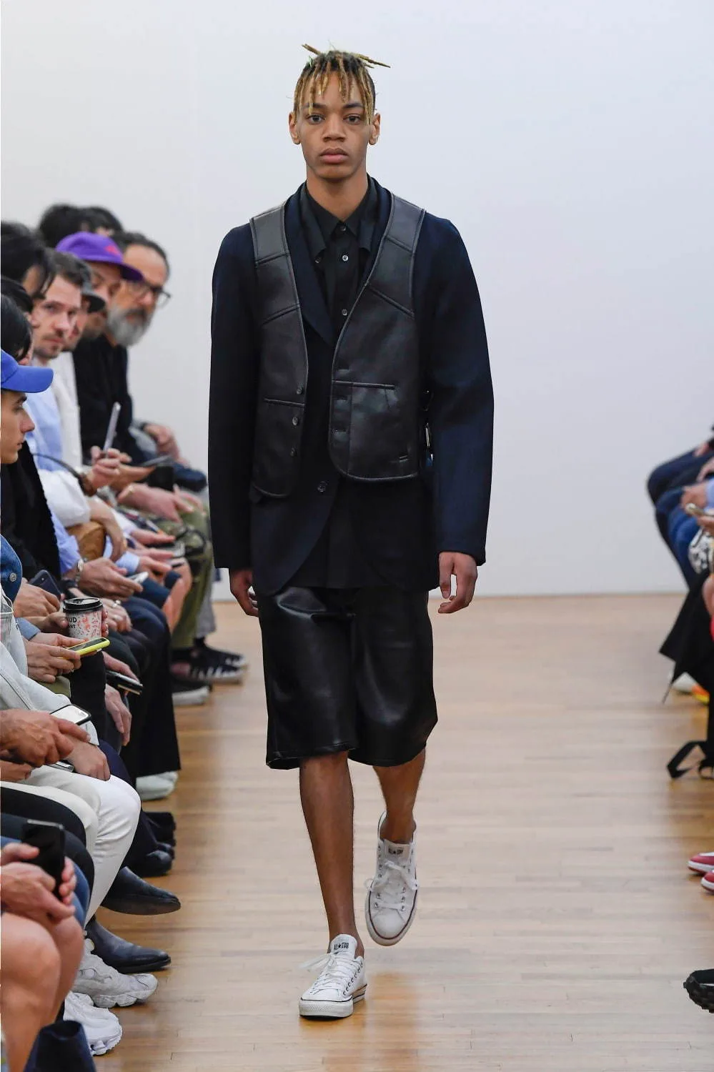 COMME des GARÇONS SHIRT 2020年春夏コレクション LOOK 1