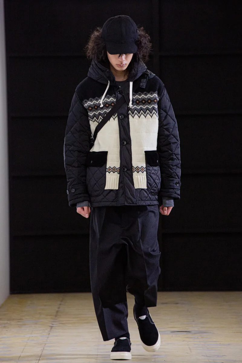 ジュンヤワタナベマン 2021年秋冬 LOOK 10