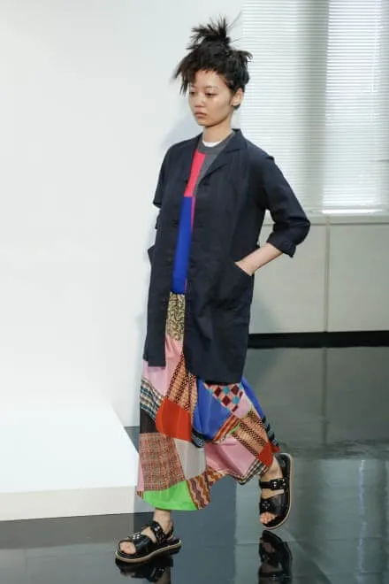 トリココムデギャルソン 2019春夏 LOOK 12
