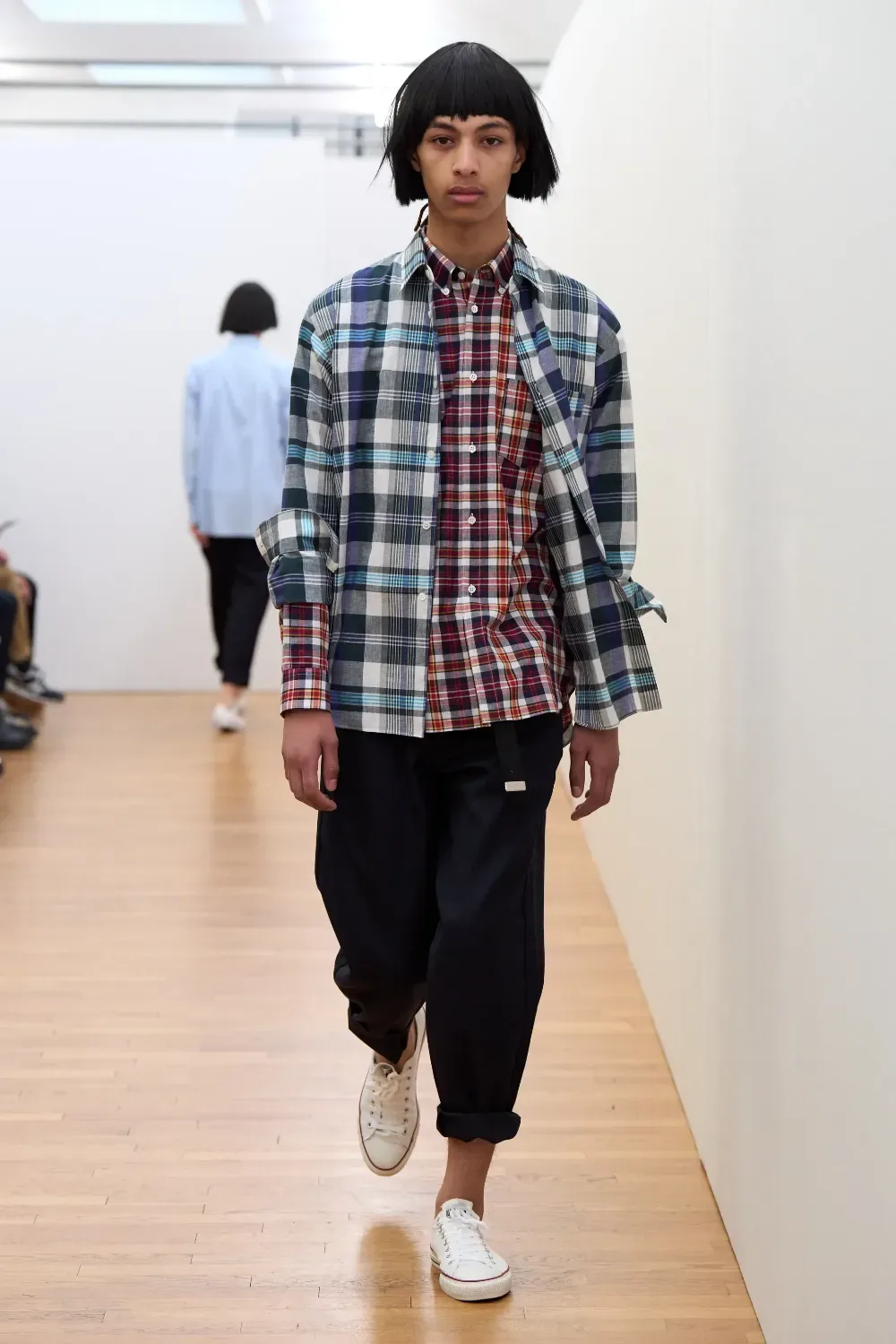 コムデギャルソンシャツ 2025年春夏 LOOK 9
