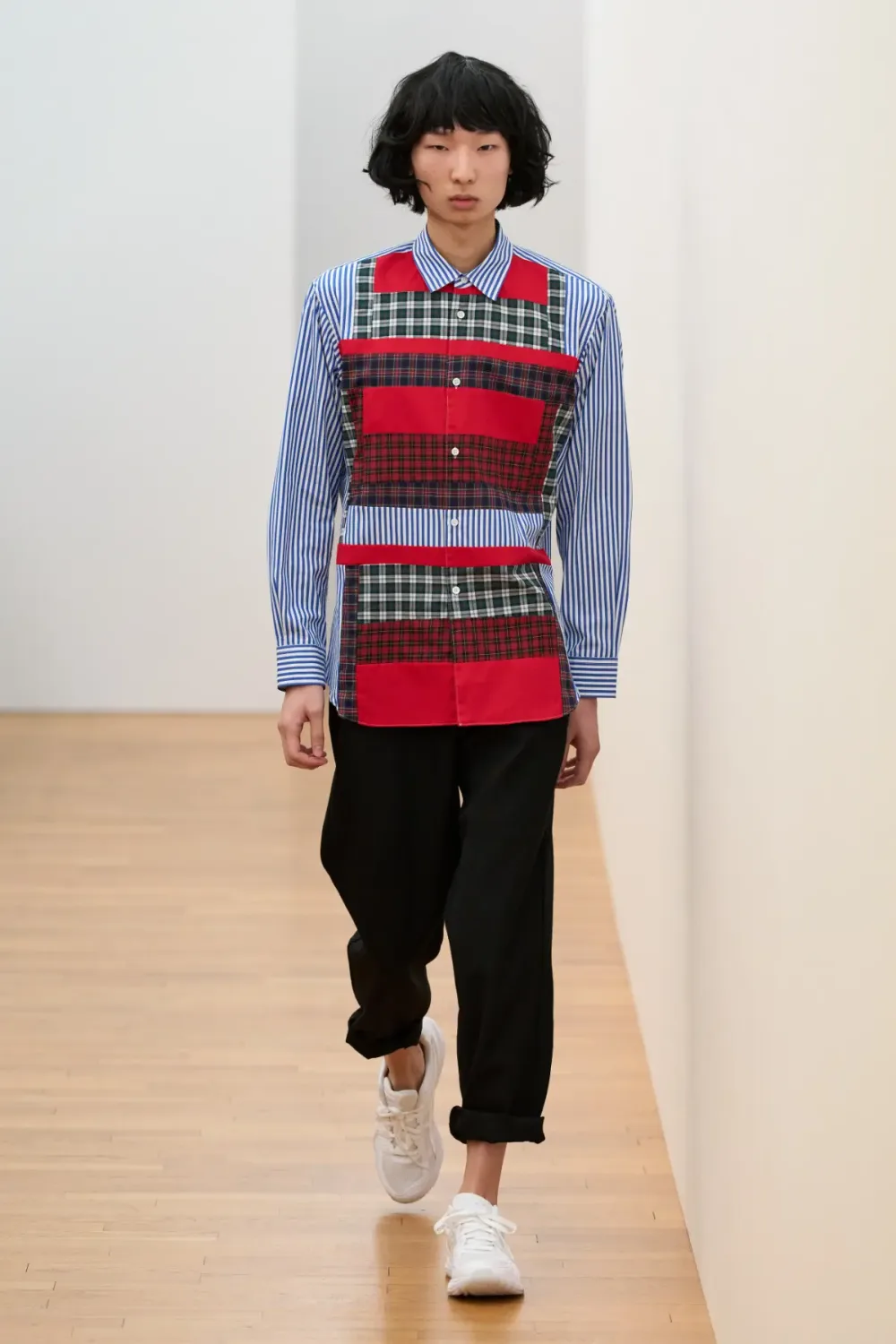 コムデギャルソンシャツ 2025年秋冬 LOOK 21