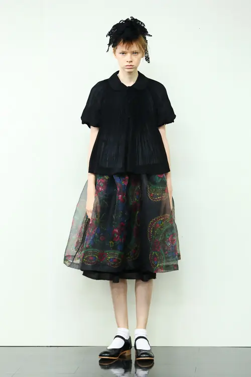 トリコ・コムデギャルソン 2014年春夏 LOOK 3