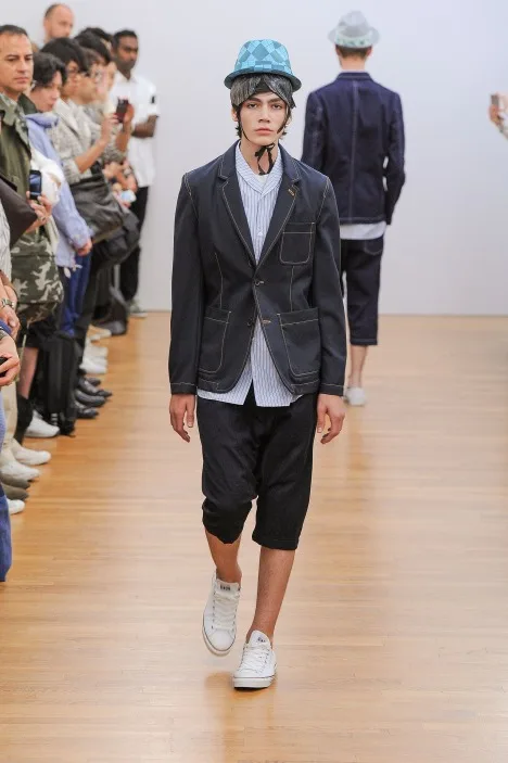 コムデギャルソンシャツ 2013春夏 LOOK 18