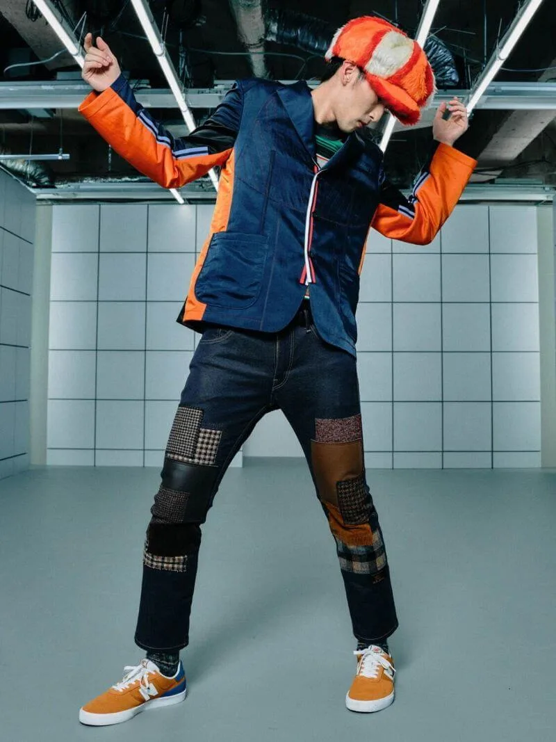 ジュンヤワタナベマン 2022年秋冬 LOOK 8