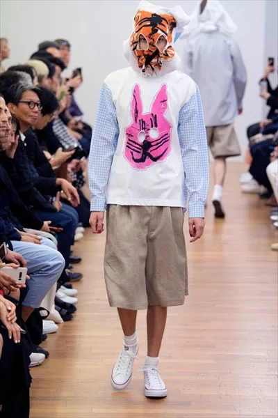 コムデギャルソンシャツ 2019春夏 LOOK 23