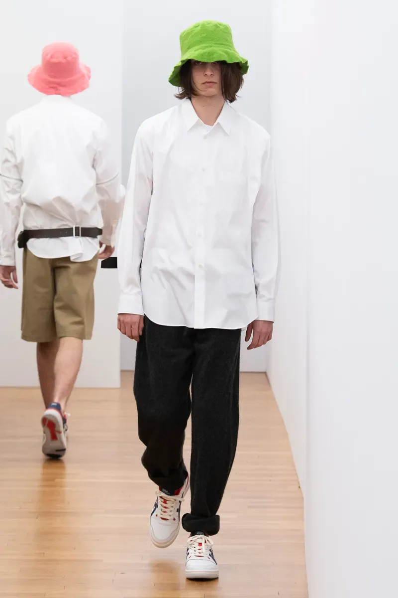 コムデギャルソンシャツ 2023年秋冬 LOOK 35