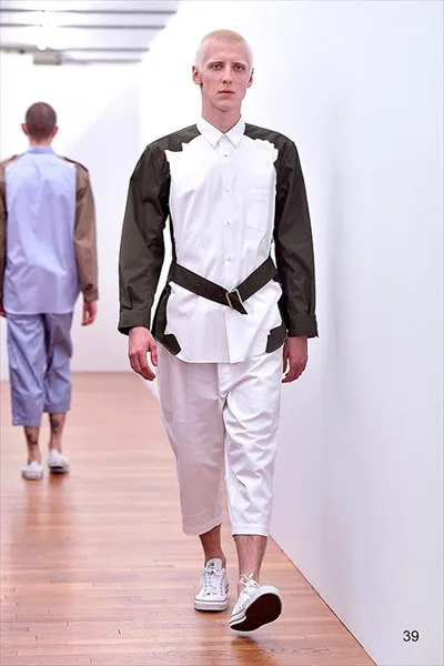 コムデギャルソンシャツ 2017春夏 LOOK 39