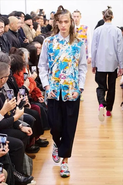 コムデギャルソンシャツ 2020秋冬 LOOK 31