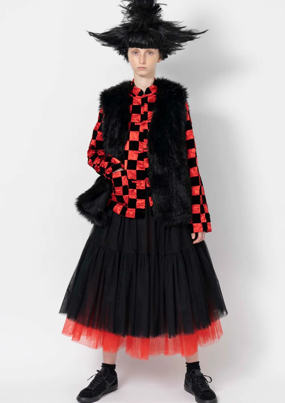 ブラックコムデギャルソン 2023年秋冬 LOOK 9