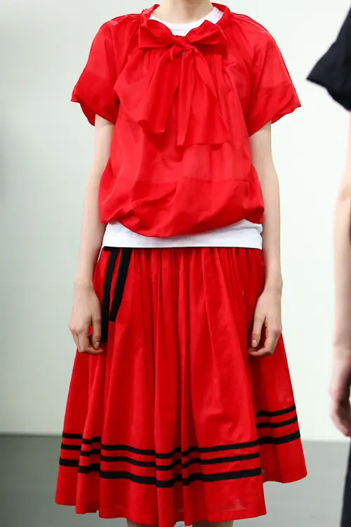 トリコ・コムデギャルソン 2014年春夏 LOOK 40 / VIEW 2