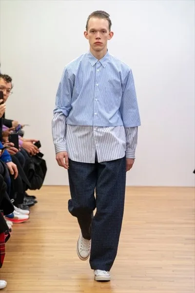 コムデギャルソンシャツ 2019秋冬 LOOK 21