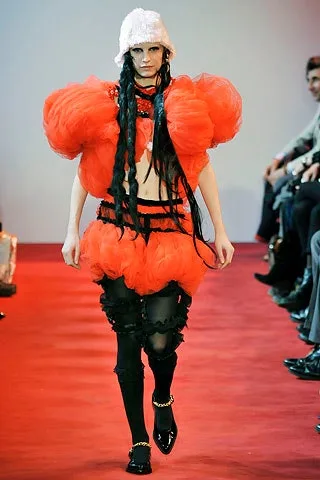 COMME des GARÇONS 2008 AWの同シーズン掲載写真。