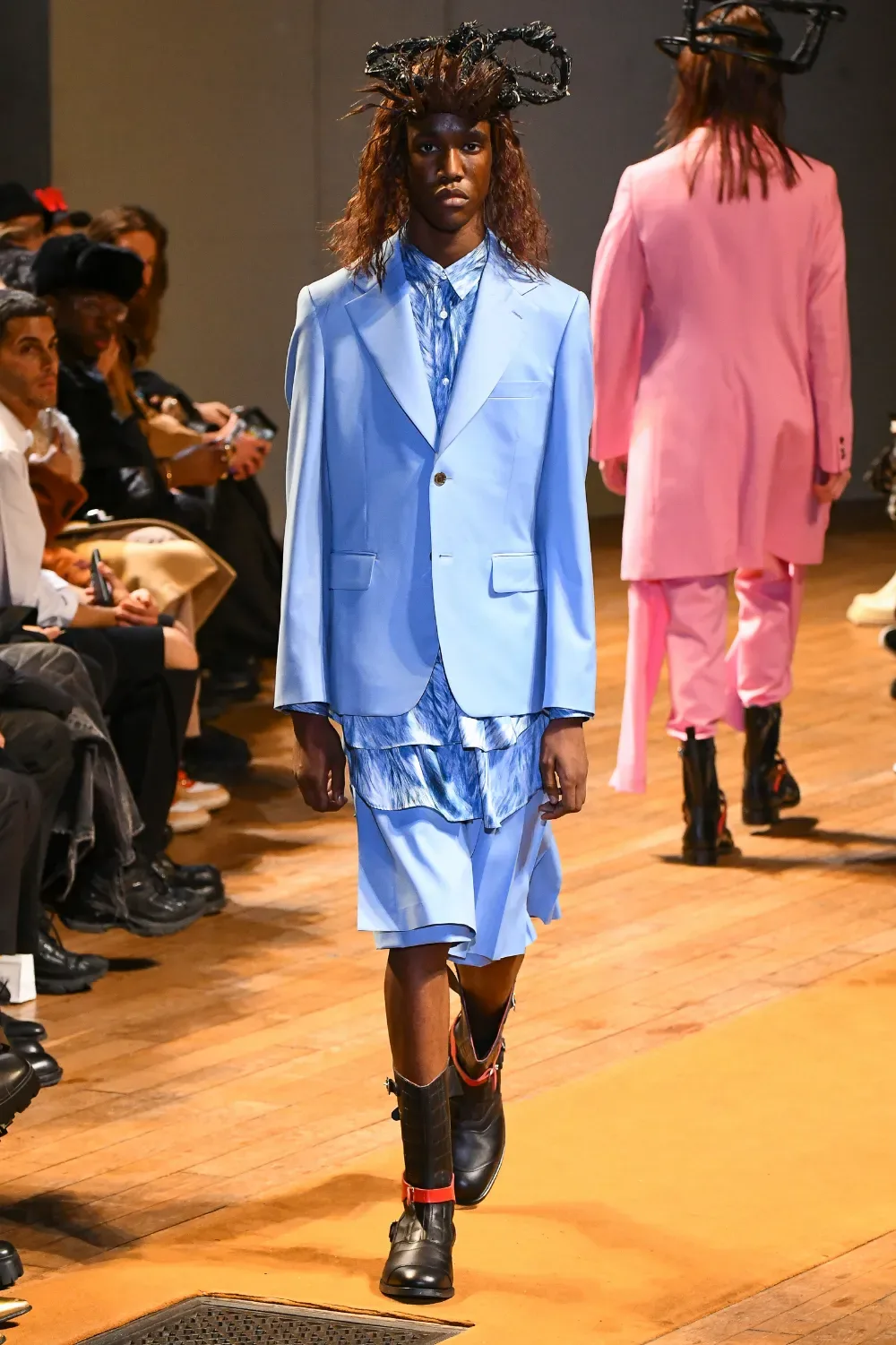 コムデギャルソンオムプリュス 2023年秋冬 LOOK 9