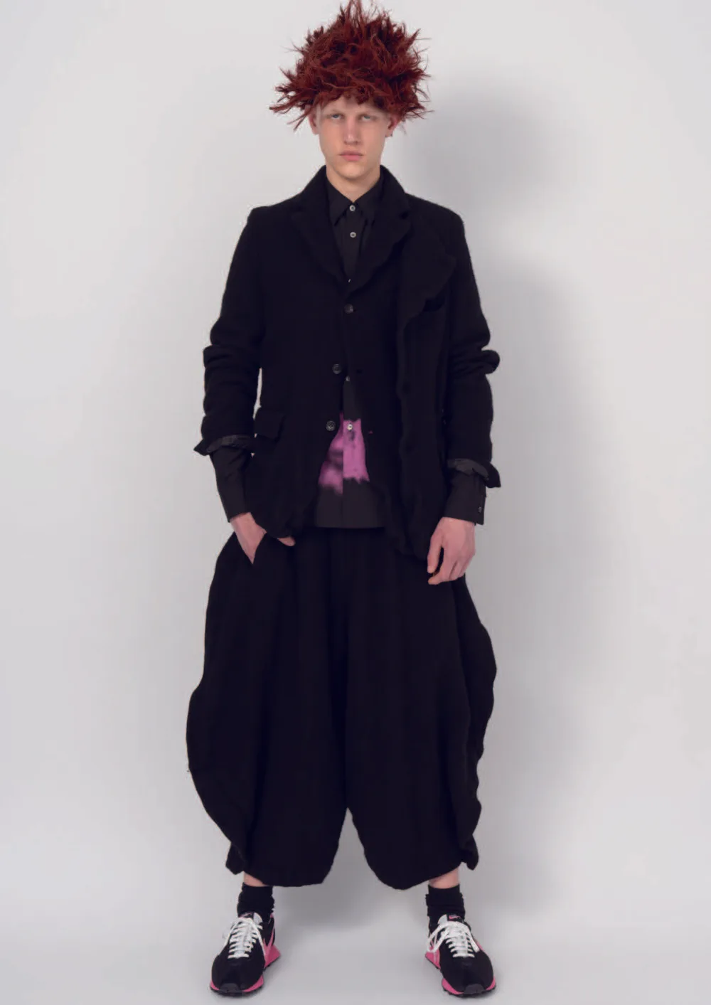 ブラックコムデギャルソン 2026年秋冬 LOOK 8