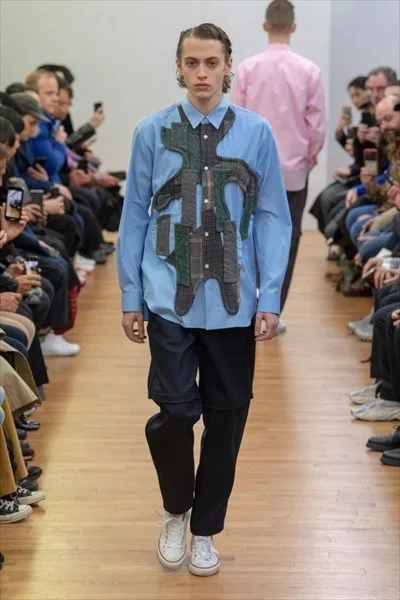 コムデギャルソンシャツ 2019秋冬 LOOK 5