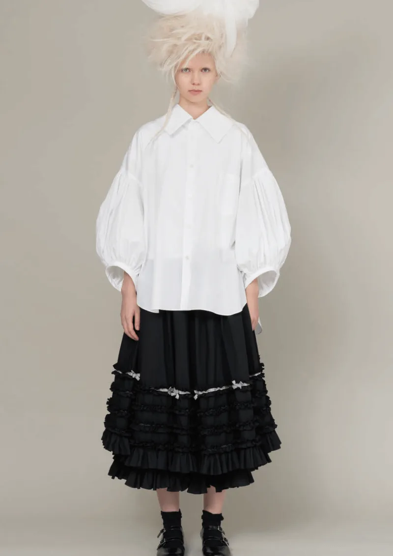 コムデギャルソンガール 2021春夏 LOOK 31