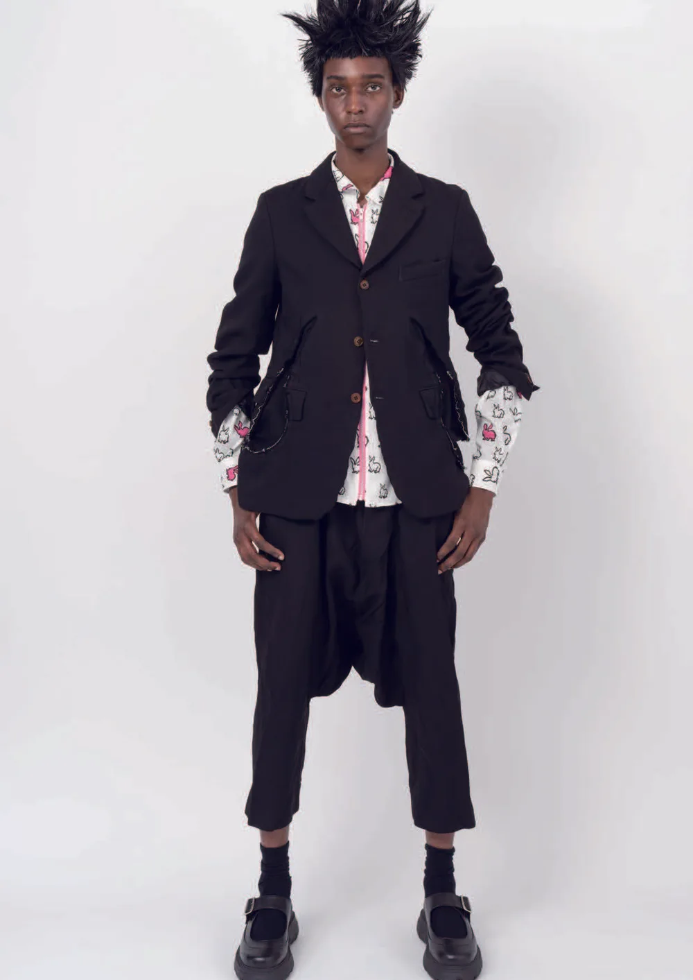 ブラックコムデギャルソン 2024年秋冬 LOOK 19