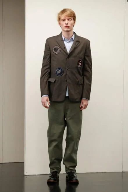コムデギャルソンオム 2017秋冬 LOOK 16