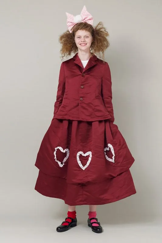 コムデギャルソンガール 2019秋冬 LOOK 16