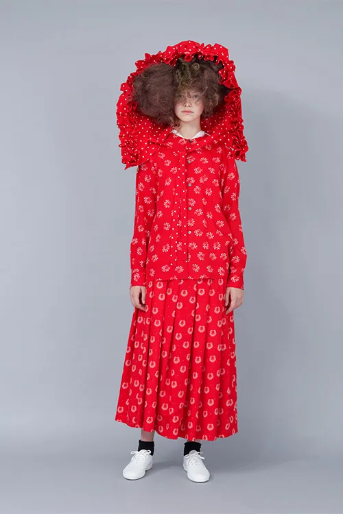 コムデギャルソンガール 2018春夏 LOOK 6