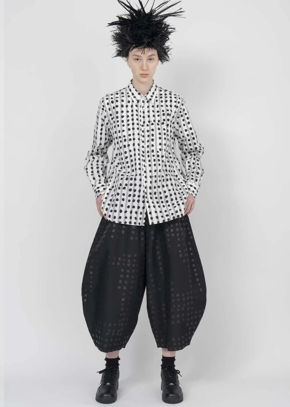 ブラックコムデギャルソン 2025年春夏 LOOK 15
