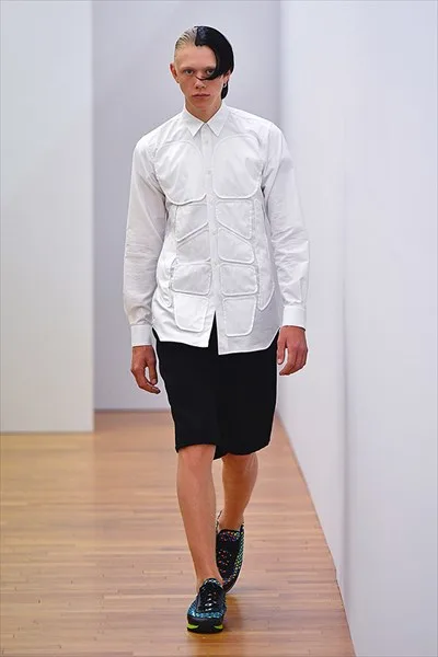 コムデギャルソンシャツ 2018春夏 LOOK 25