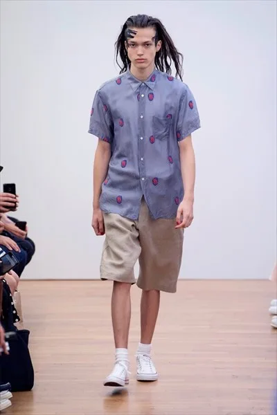 コムデギャルソンシャツ 2019春夏 LOOK 12