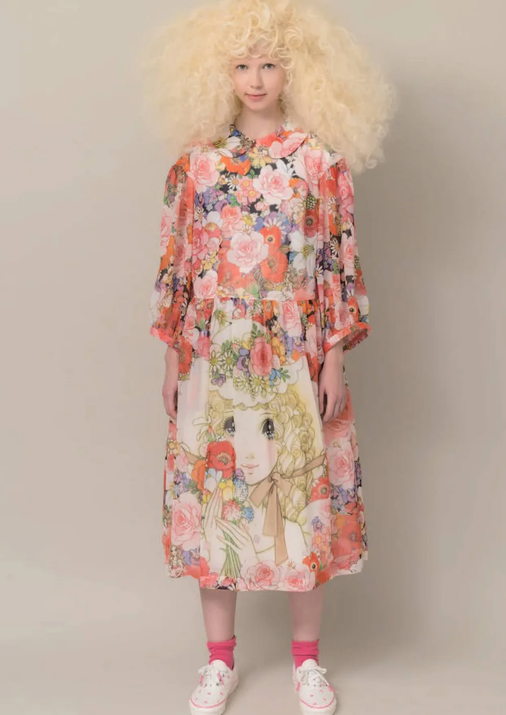 コムデギャルソンガール 2022年秋冬 LOOK 37