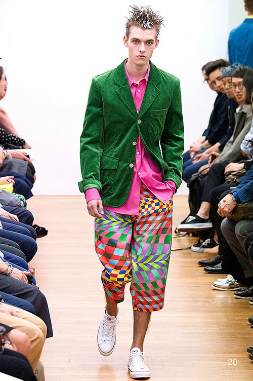 コムデギャルソンシャツ 2015春夏 LOOK 20