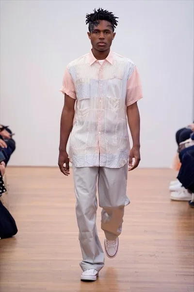 コムデギャルソンシャツ 2019春夏 LOOK 25