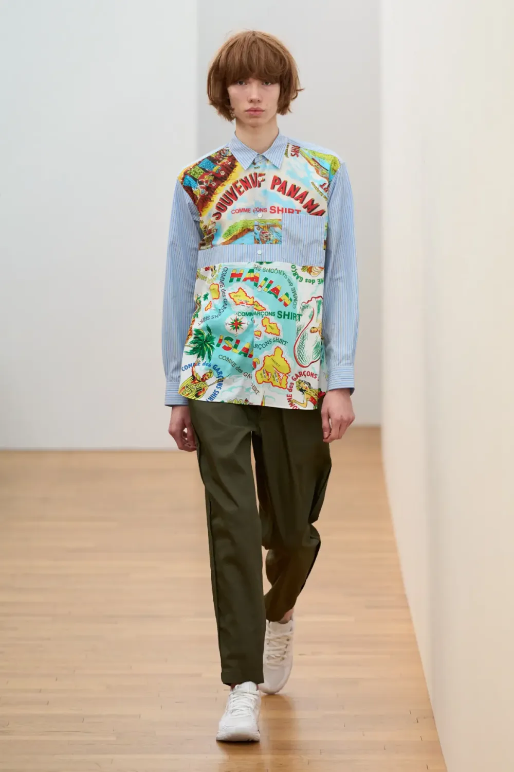 コムデギャルソンシャツ 2025年秋冬 LOOK 36