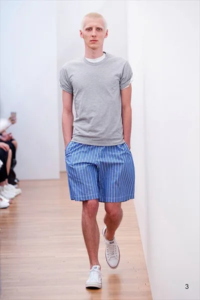 コムデギャルソンシャツ 2017春夏 LOOK 42