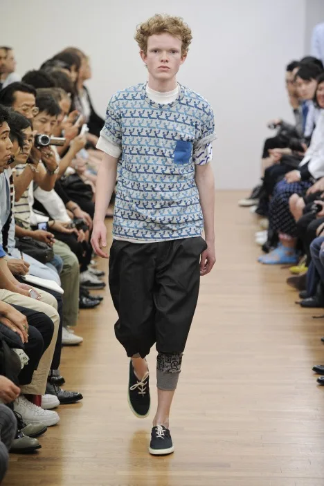 コムデギャルソンシャツ 2010春夏 LOOK 26