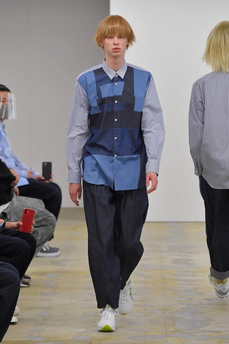 コムデギャルソンシャツ 2021年秋冬 LOOK 25