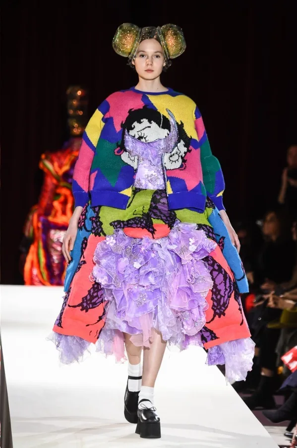 コムデギャルソン 2018秋冬 LOOK 10
