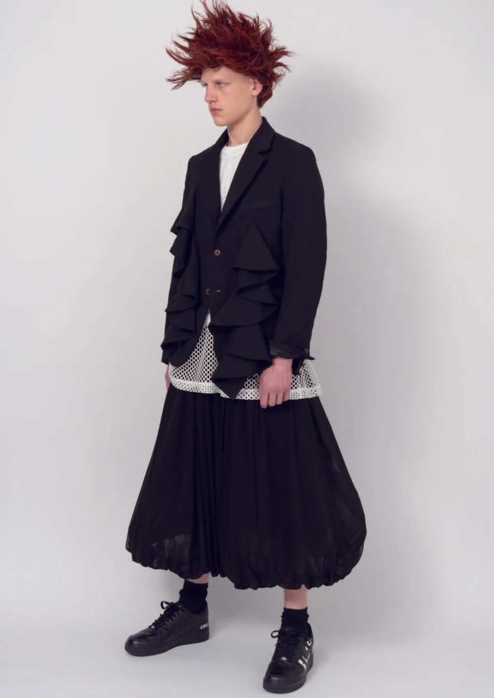 ブラックコムデギャルソン 2026年秋冬 LOOK 10