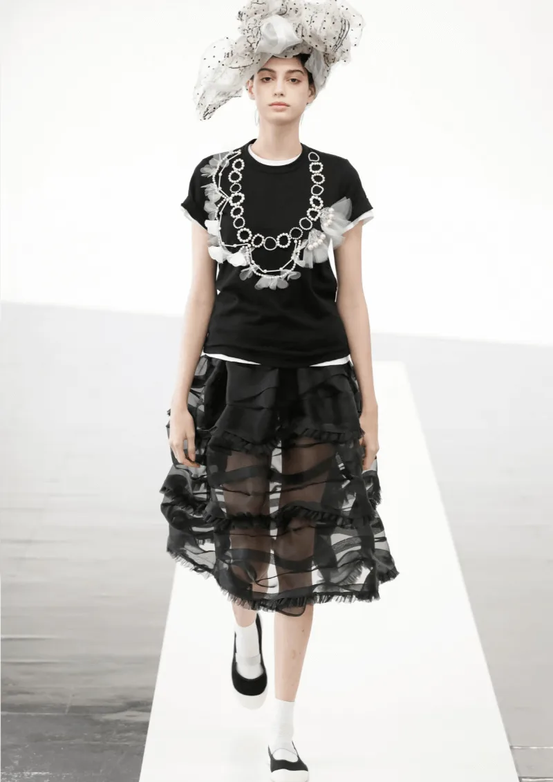 トリココムデギャルソン 2021春夏 LOOK 8