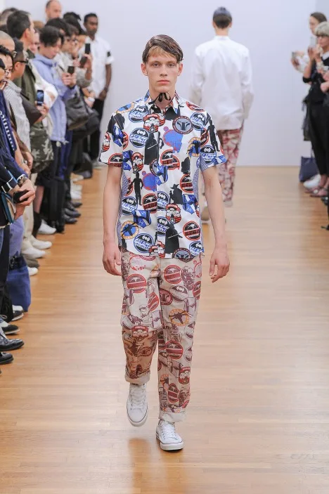 コムデギャルソンシャツ 2013春夏 LOOK 15