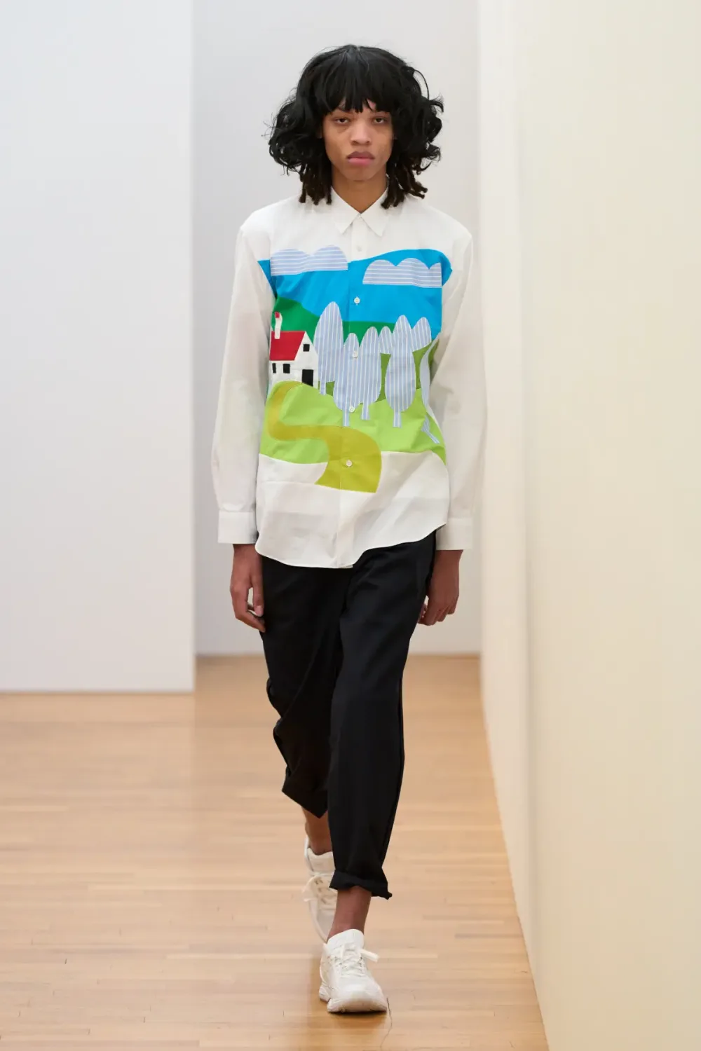 コムデギャルソンシャツ 2025年秋冬 LOOK 10