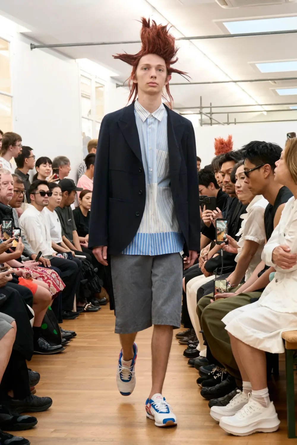 コムデギャルソンシャツ 2027年春夏 LOOK 5