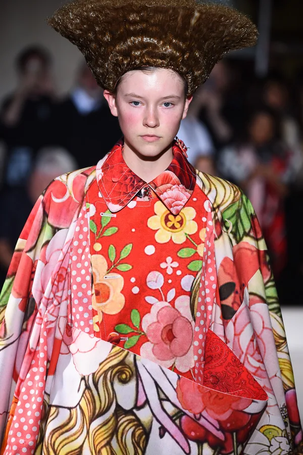 コムデギャルソン 2018春夏 LOOK 4 / VIEW 2